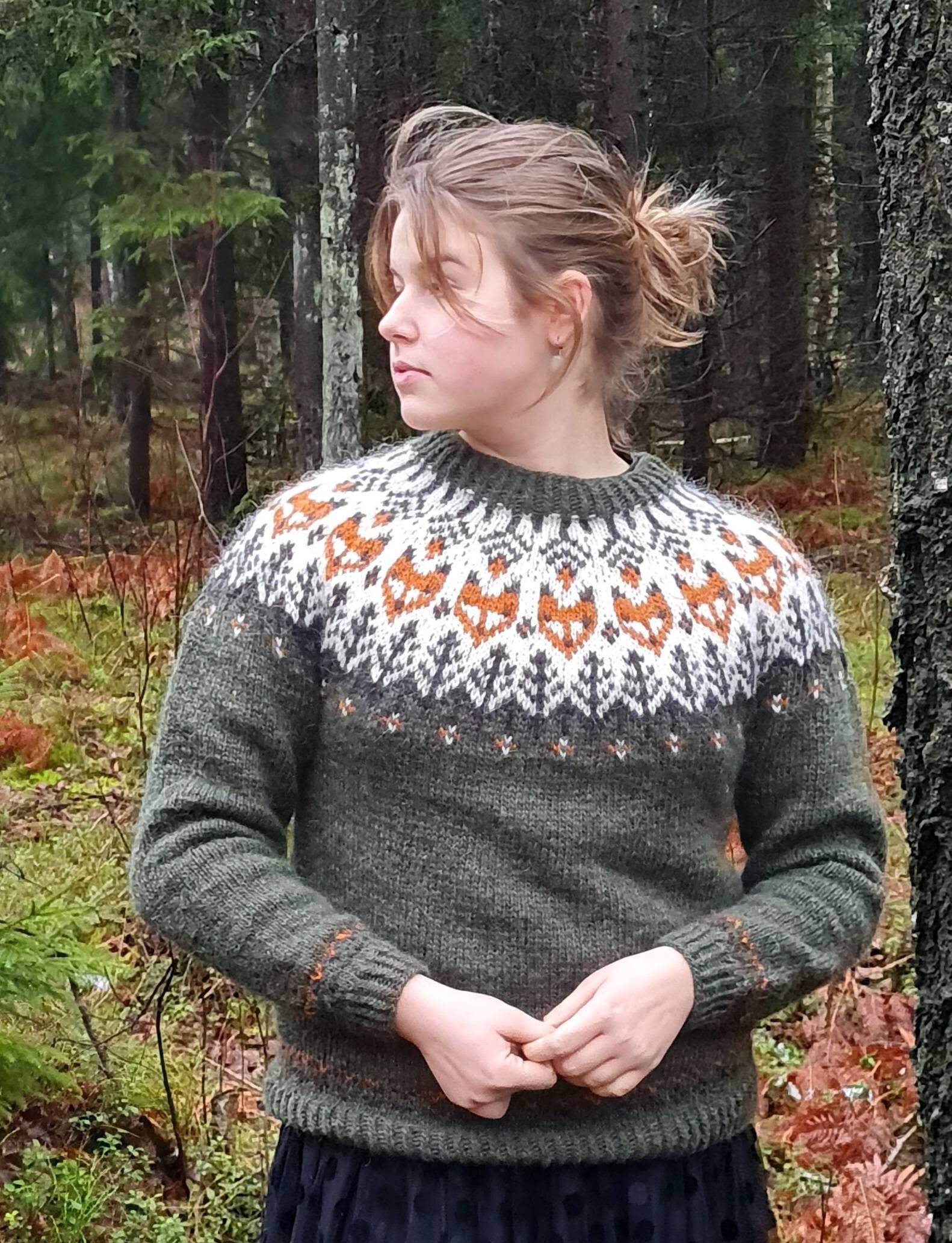 Damen Pullover Strickpullover Trend Strickpullover Norweger