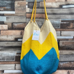 Sac de plage d'été au crochet