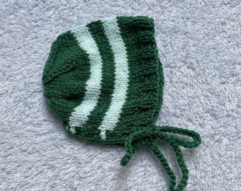 Unisex Crochet Newborn Baby Bonnet Hat