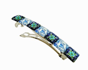 Stylish Barrette Clip, Trendy Hair Accessory, Handmade Hair Jewelry, Unique Gift For Women And Girls