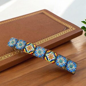 Hair Barrette Thick Hair Large Hair Clip Unique Handmade Accessory Stylish Gift for Women