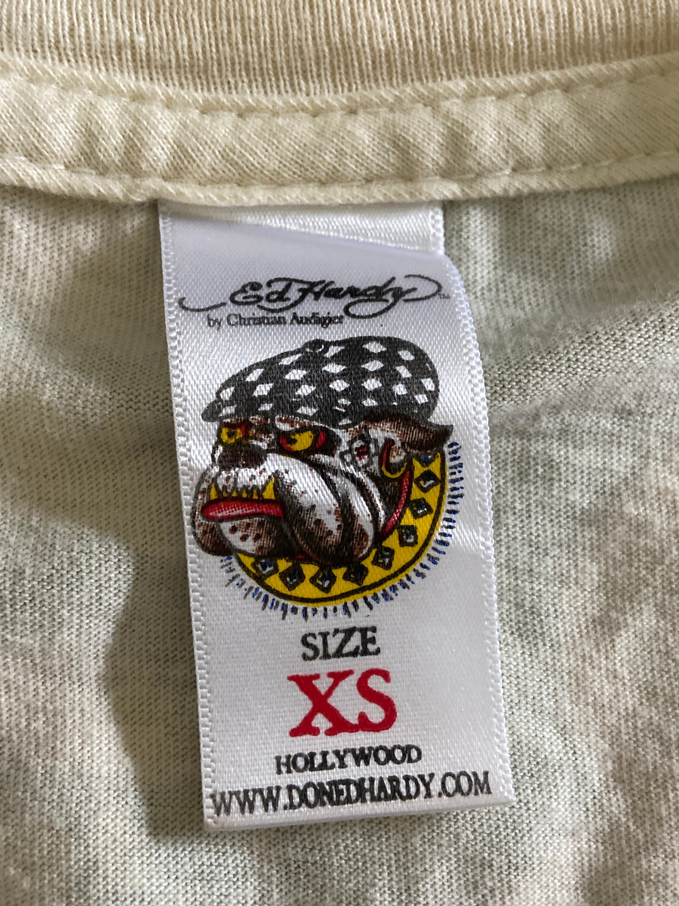 Ed Hardy by Christian Audigier Shirt XS - 100% Cotton Ed