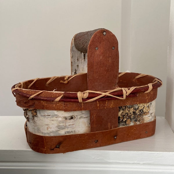 Birch Basket Etsy