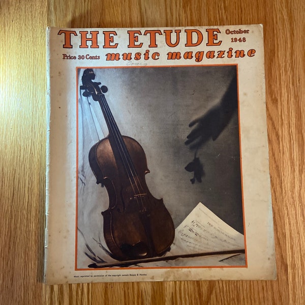 The Etude Music Magazine October 1948