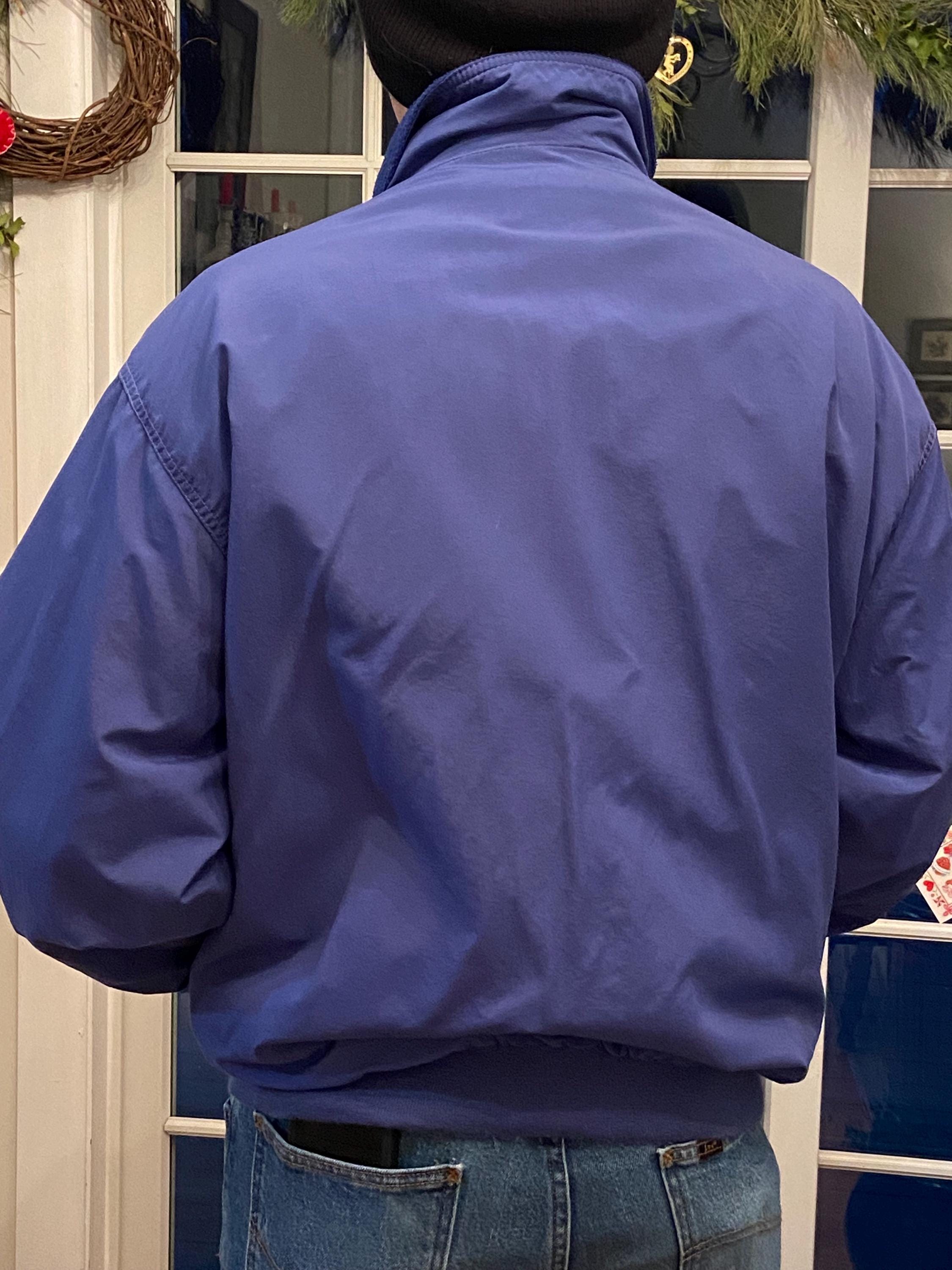 Vintage LL Bean Three-season Jacket Fleece Lined Made in USA Mens 