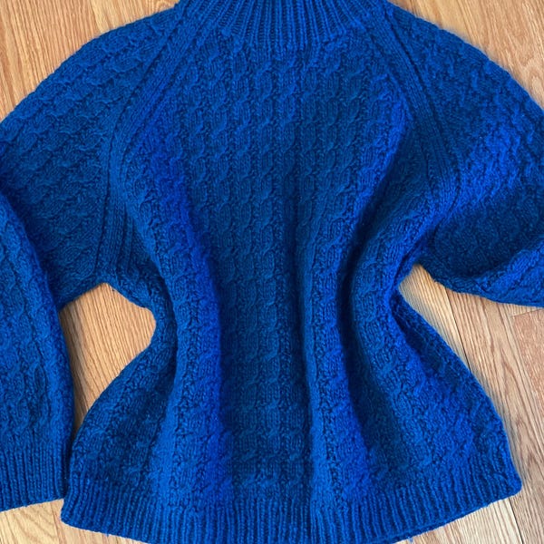 Pullover - Dananne Wool Sweater Dk Navy