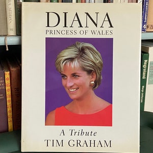 Diana Princess of Wales A Tribute Hardcover Book by Tim Grant - Gorgeous Princess Diana Photo Book