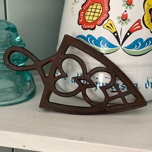 Cast Iron Trivet - Iron Rest Cast Iron - Hangable Decorative Trivet