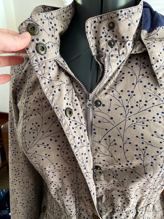 Boden Waxed Cotton Parka Lined Rain Jacket Britis… Gem