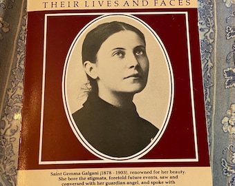 Modern Saints Their Lives and Faces by Ann Ball 1983 Softcover Book
