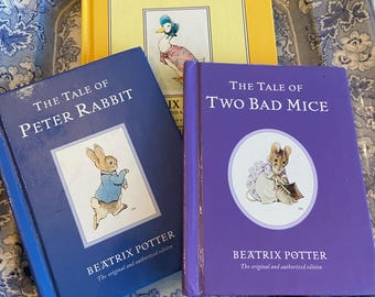Beatrix Potter Books the Tales of Peter Rabbit Jemima Puddle Duck