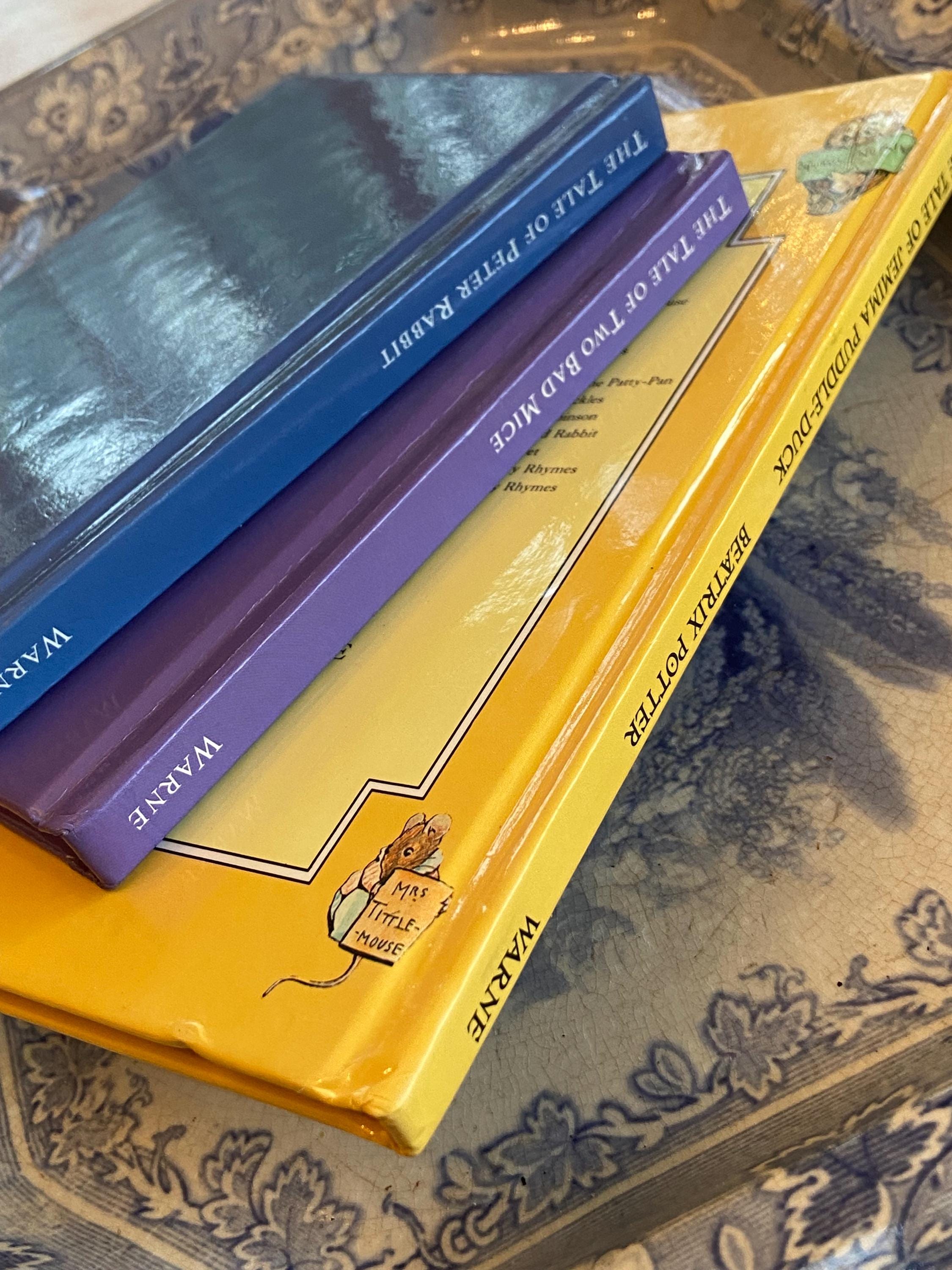 Beatrix Potter Books the Tales of Peter Rabbit Jemima Puddle Duck