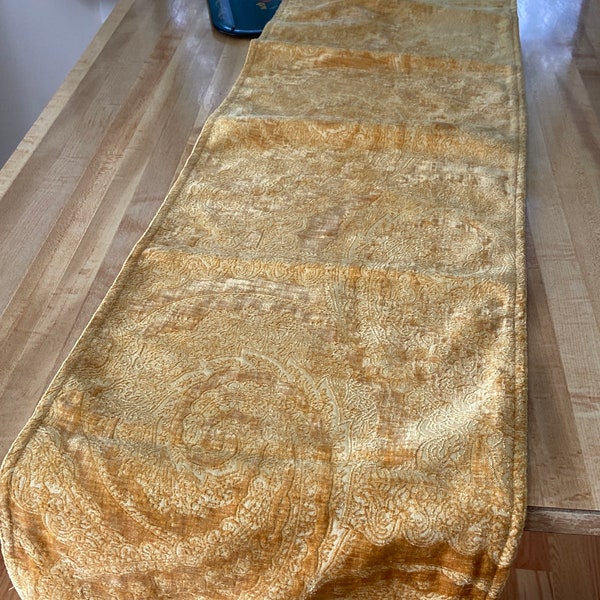 Gold Table Runner Etsy