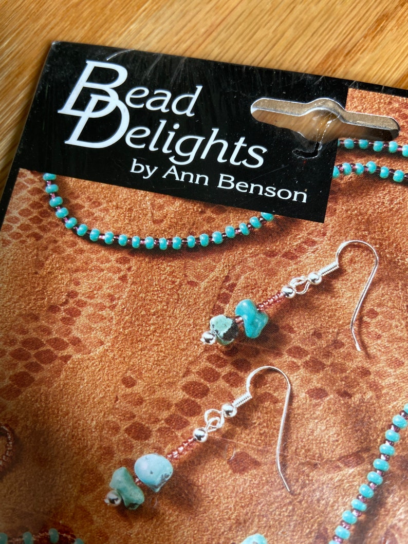 Beaded Jewelry Kit Turquoise Jewelry Kit Janlynn Kit Bead Delights Kit By Ann Benson