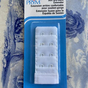 Prym Soft Bra-Back Extender 3 Inches Long and 1.25 Inches wide