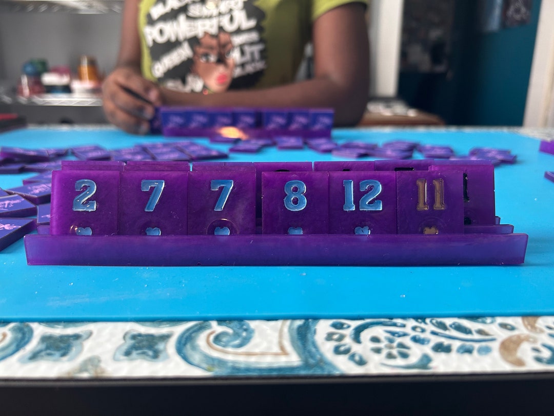 Custom Rummikub Set | 106/160/214 Tiles | You Choose Tile Color| Family ...