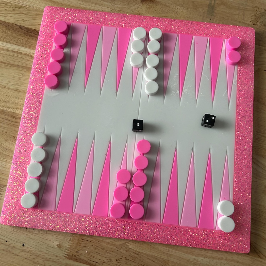 Custom Backgammon Board: Game Night Fun, 14.5