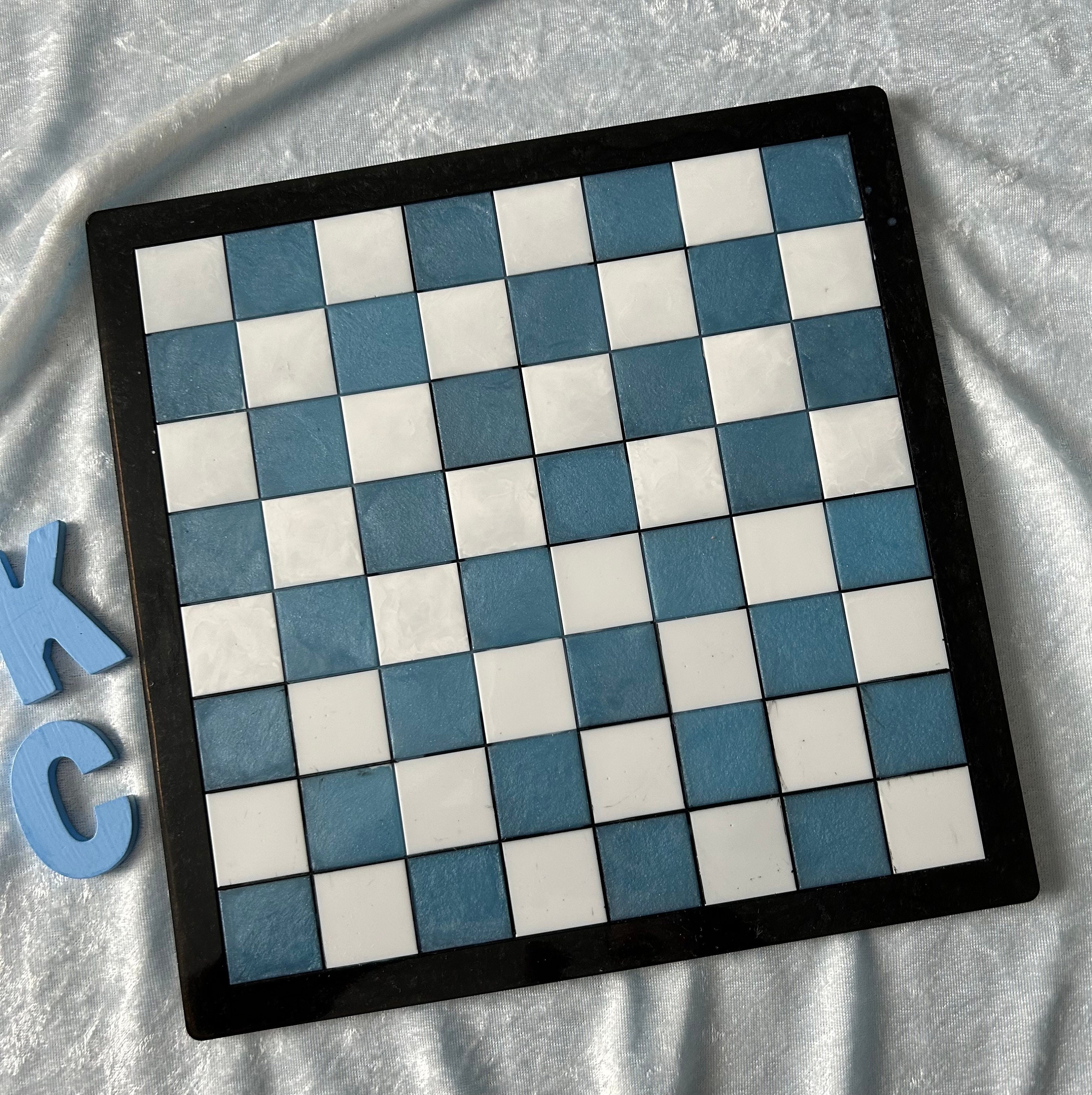 Premium College Colors Chess & Checkers Set • Sleek Custom Chess & Che –  Sparrow Art Vibes