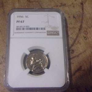 1956 Jefferson Nickel NGC PF-67