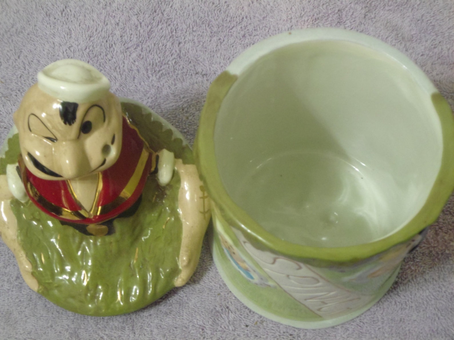 Rare Second Edition Popeye Olive Oil Sweet Pea Ltd Cookie Jar Etsy