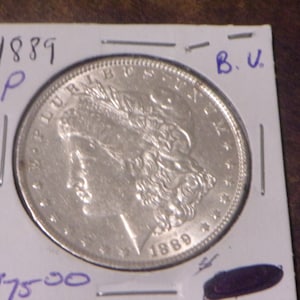 BU 1889-P Morgan Silberdollar