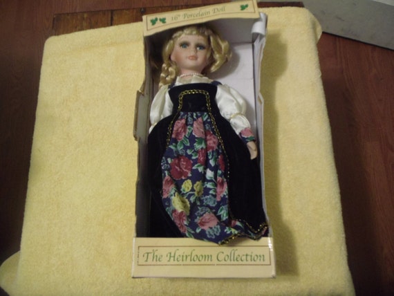 heirloom collection porcelain doll