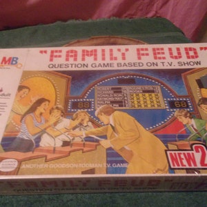 Sealed Vintage 1978 Family Feud Board Game by Milton Bradley