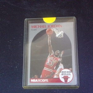 1990 NBA Hoops Michael Jordan card #65