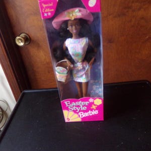 1997 Easter Style African-American Barbie Doll