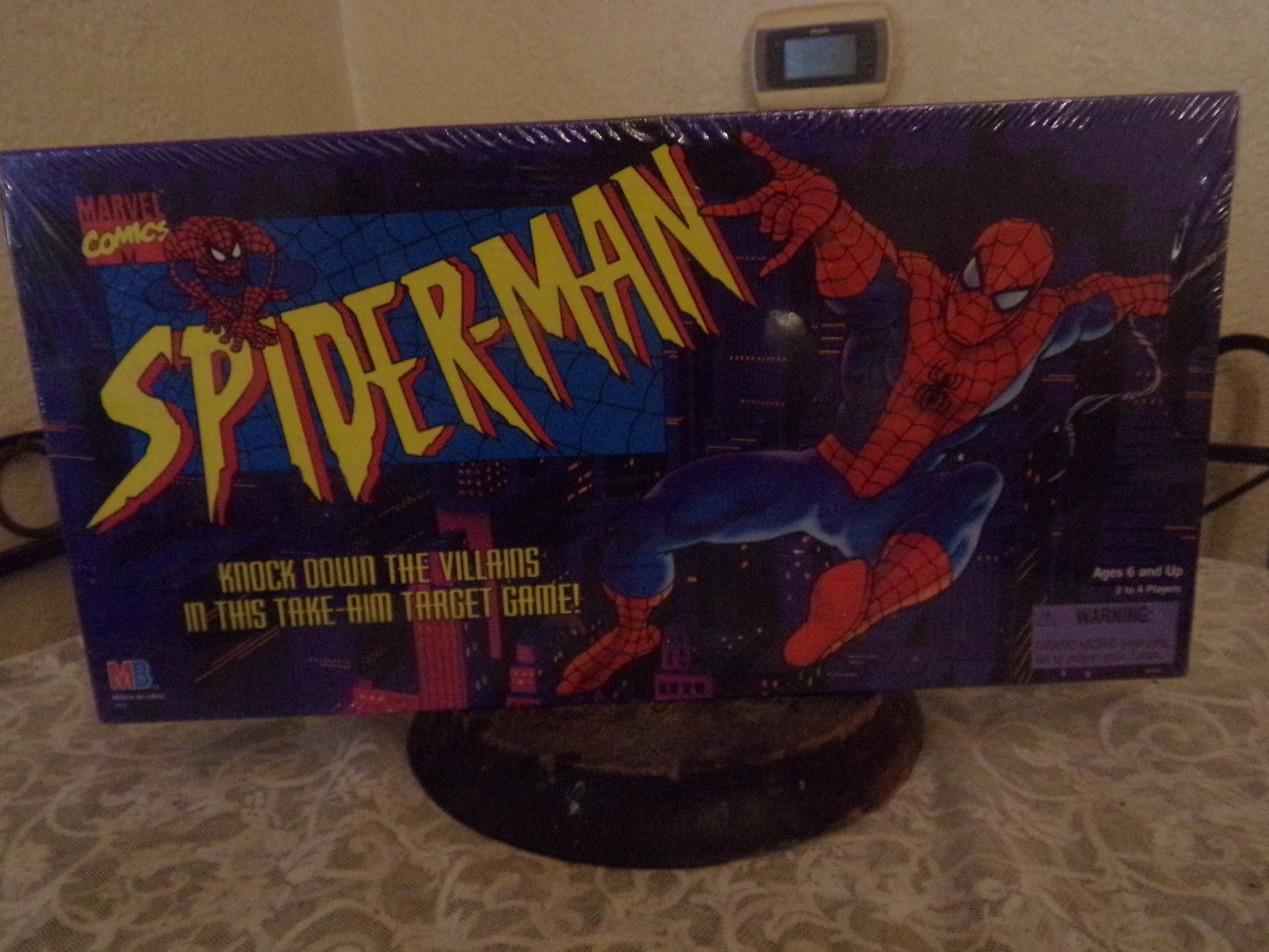 Vintage 1995 Spider-man Game Milton Bradley Marvel Comics Sealed