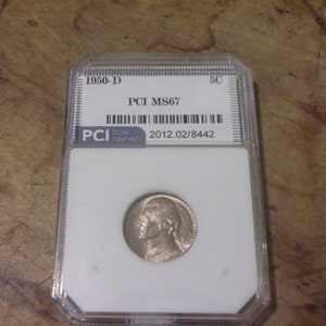 1950-D Jefferson Nickel PCI Superb Gem BU