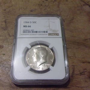 NGC MS66 1984-D Kennedy Half Dollar