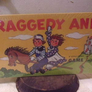 NEW Re-issue 1954 Raggedy Ann Board Game Factory SEALED Simon & Schuster