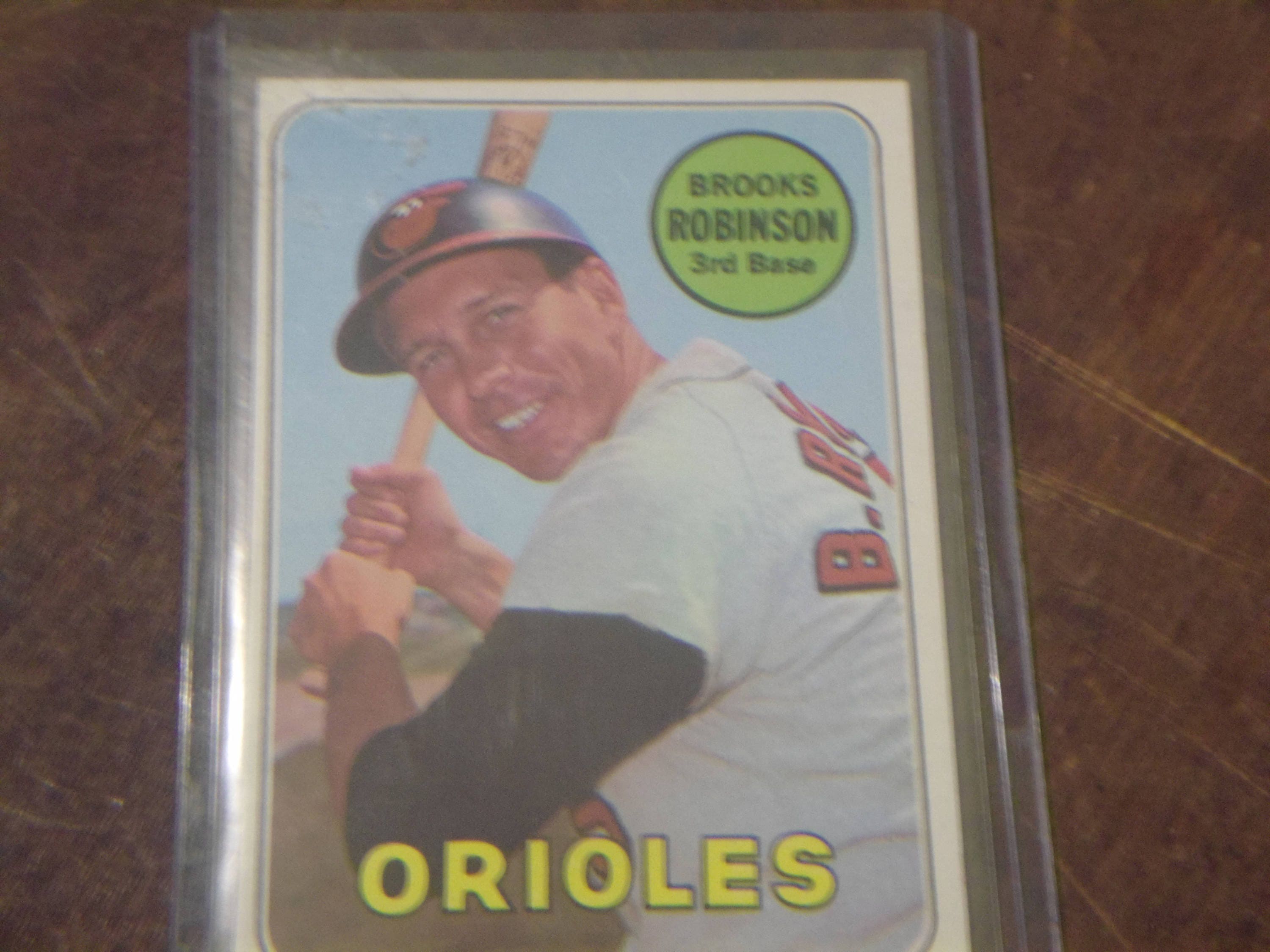 1969 Topps Brooks Robinson Card #550