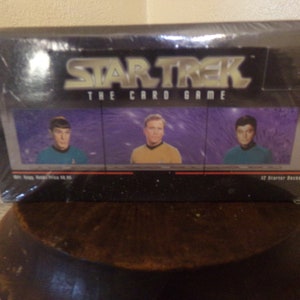 1996 Fleer Skybox Star Trek The Card Game 12 decks de démarrage scellés