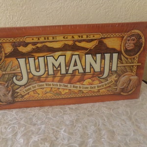 Sealed 1995 Vintage Jumanji Board Game