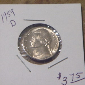 BU 1959-D Jefferson Nickel