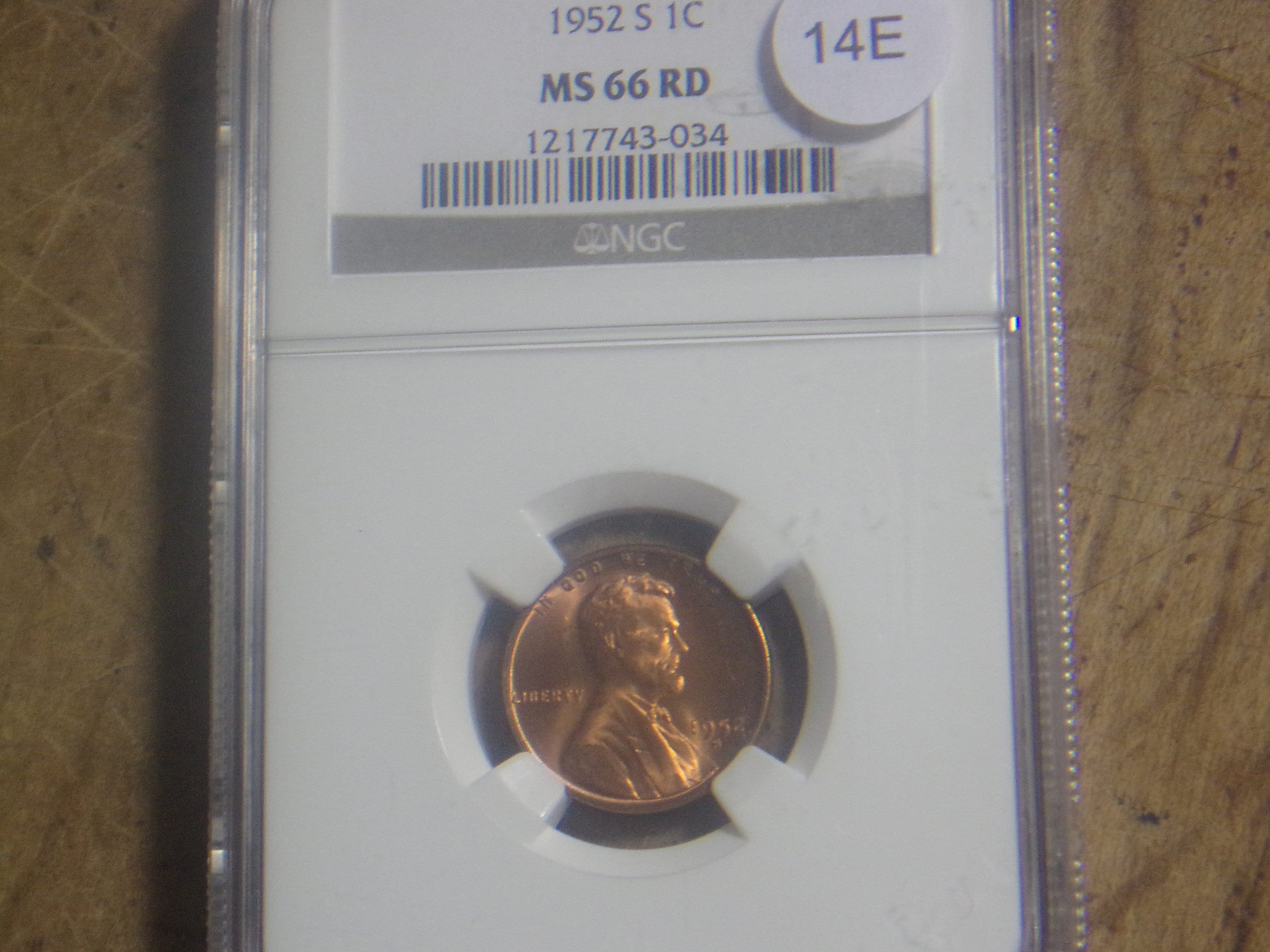 1952-S リンカーン ペニー NGC MS66RD - Etsy 日本