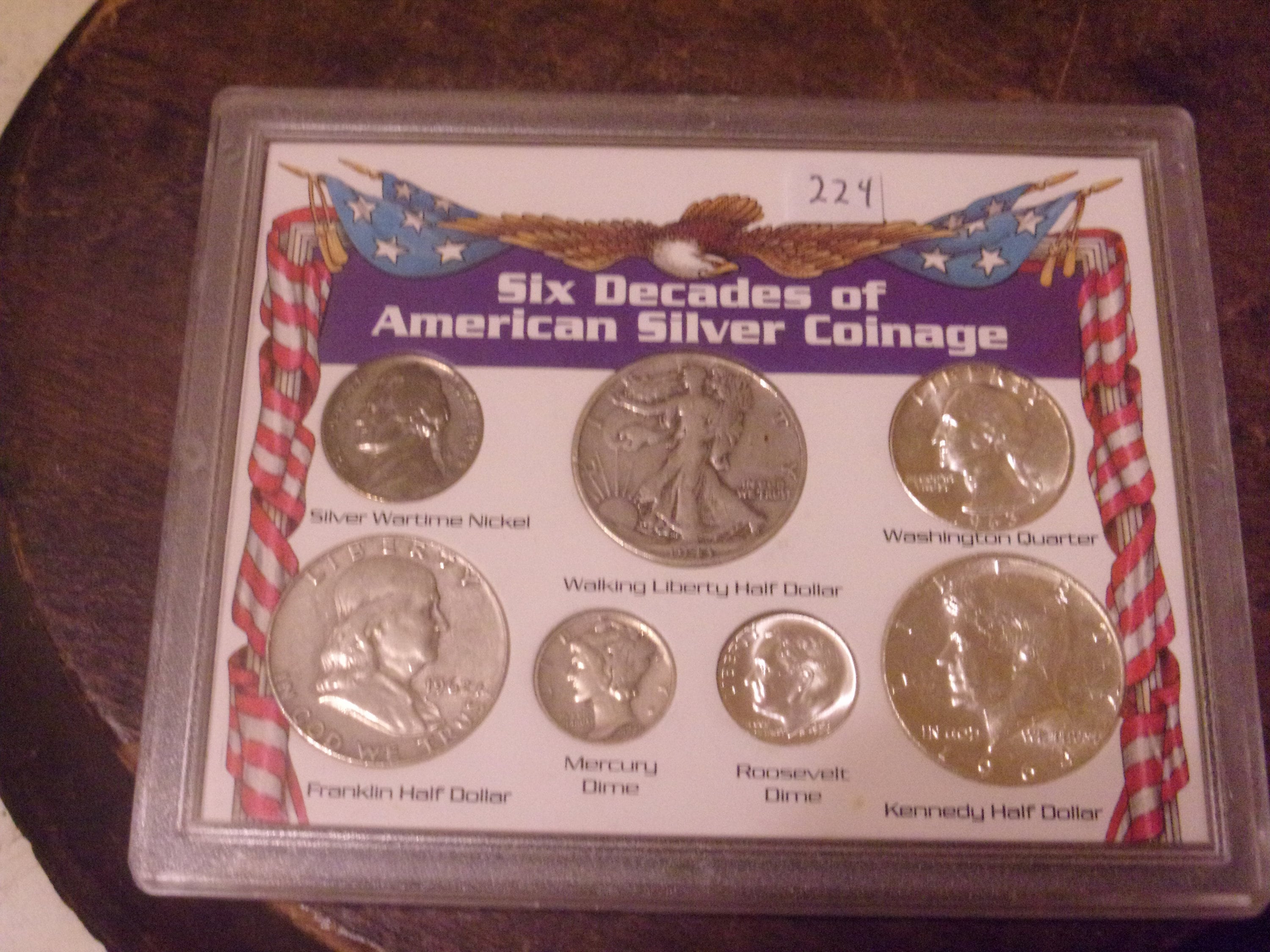 1939-1964 Six Decades of American Silver Coinage - Etsy
