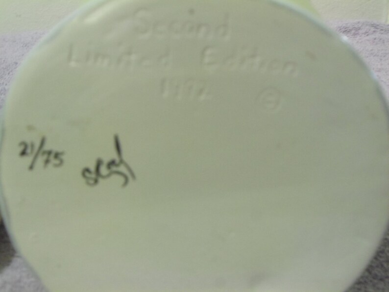 Rare Second Edition Popeye Olive Oil Sweet Pea Ltd Cookie Jar Etsy