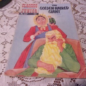 June 1956 The Golden Hair Giant Comic Book #527