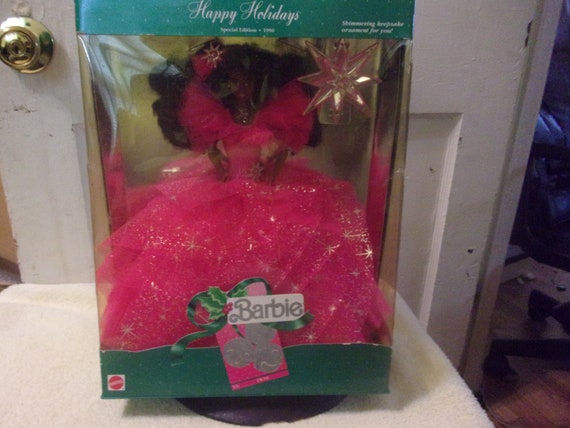 1990 holiday barbie value