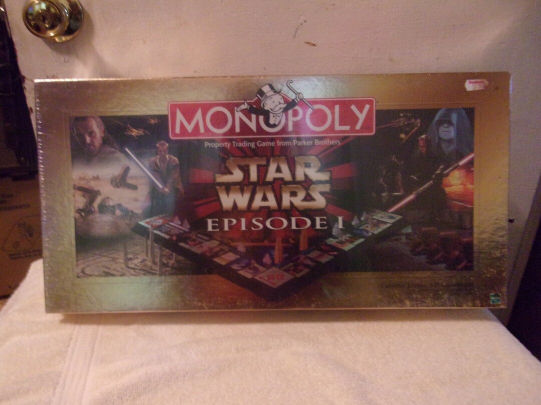 【限定】MONOPOLY  〜STAR WARS  EPISODE Ⅰ 〜 Amazon.com: Monopoly - Star Wars Episode 1 Edition : Toys