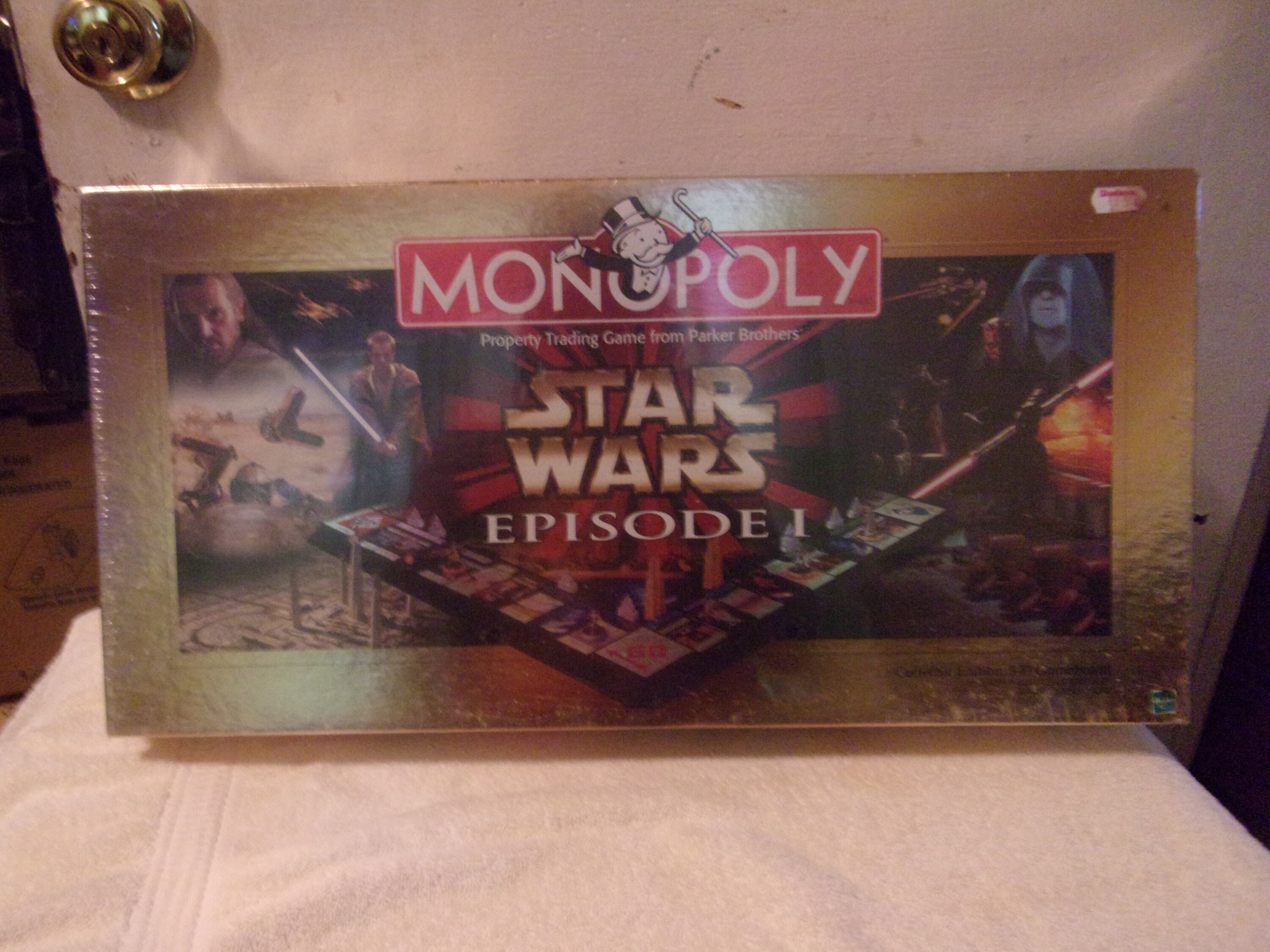 1999 Star Wars Episode 1 Monopoly Game Collector Edition 3d Hasbro Parker Bros for sale online 