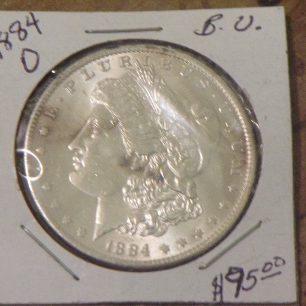 BU 1884-O Morgan Silver Dollar