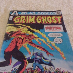 1975 Grim Ghost #3 Comic Book - Etsy