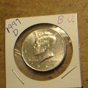 BU 1997 D Kennedy Half Dollar