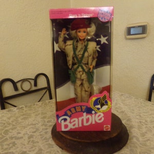 Vintage 1992 Mattel Army Barbie Doll MIB