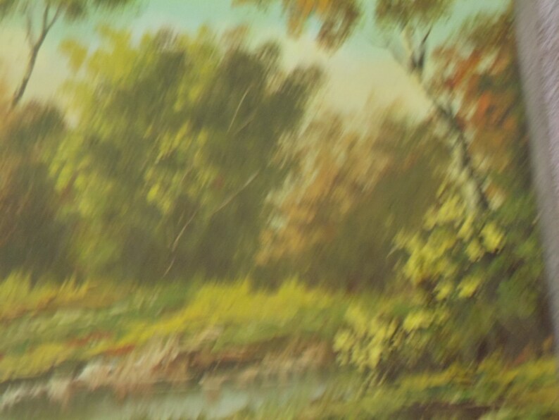 1959 Copr A Fox Lithograph Backwater #1852