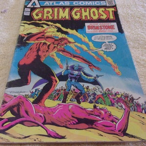1975 Grim Ghost #3 Comic Book - Etsy